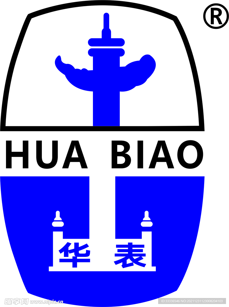 北京华表白乳胶logo