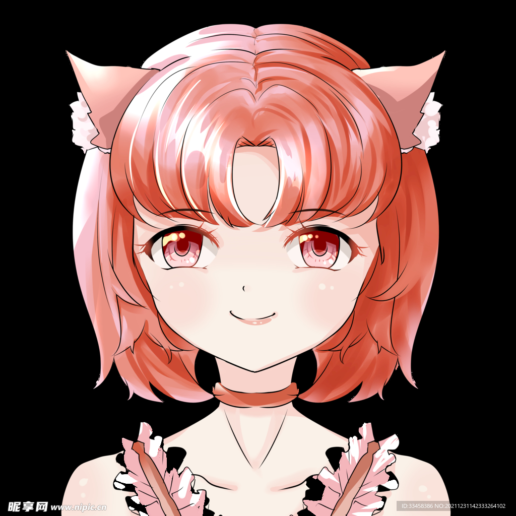 动漫猫耳女孩