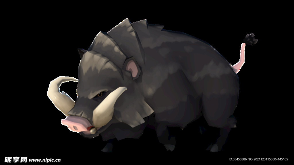 野猪 动物 猪 矢量图 png