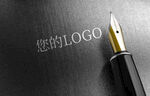 卡片印金印银效果logo样机