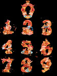 虎年数字 