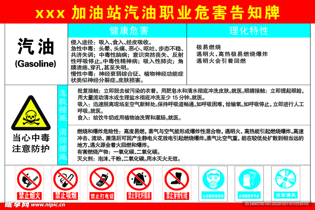 加油站汽油职业危害