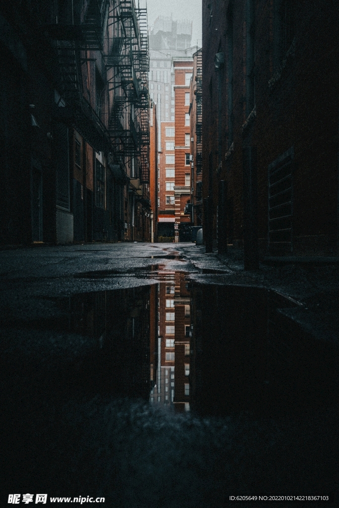 阴暗街道