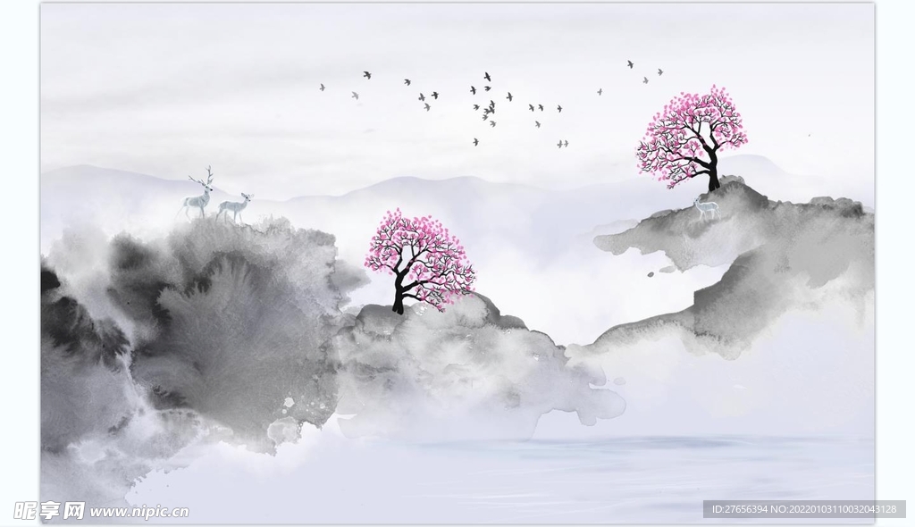 山水画 
