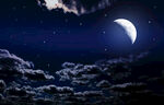 月亮 夜空
