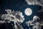 月亮 夜空