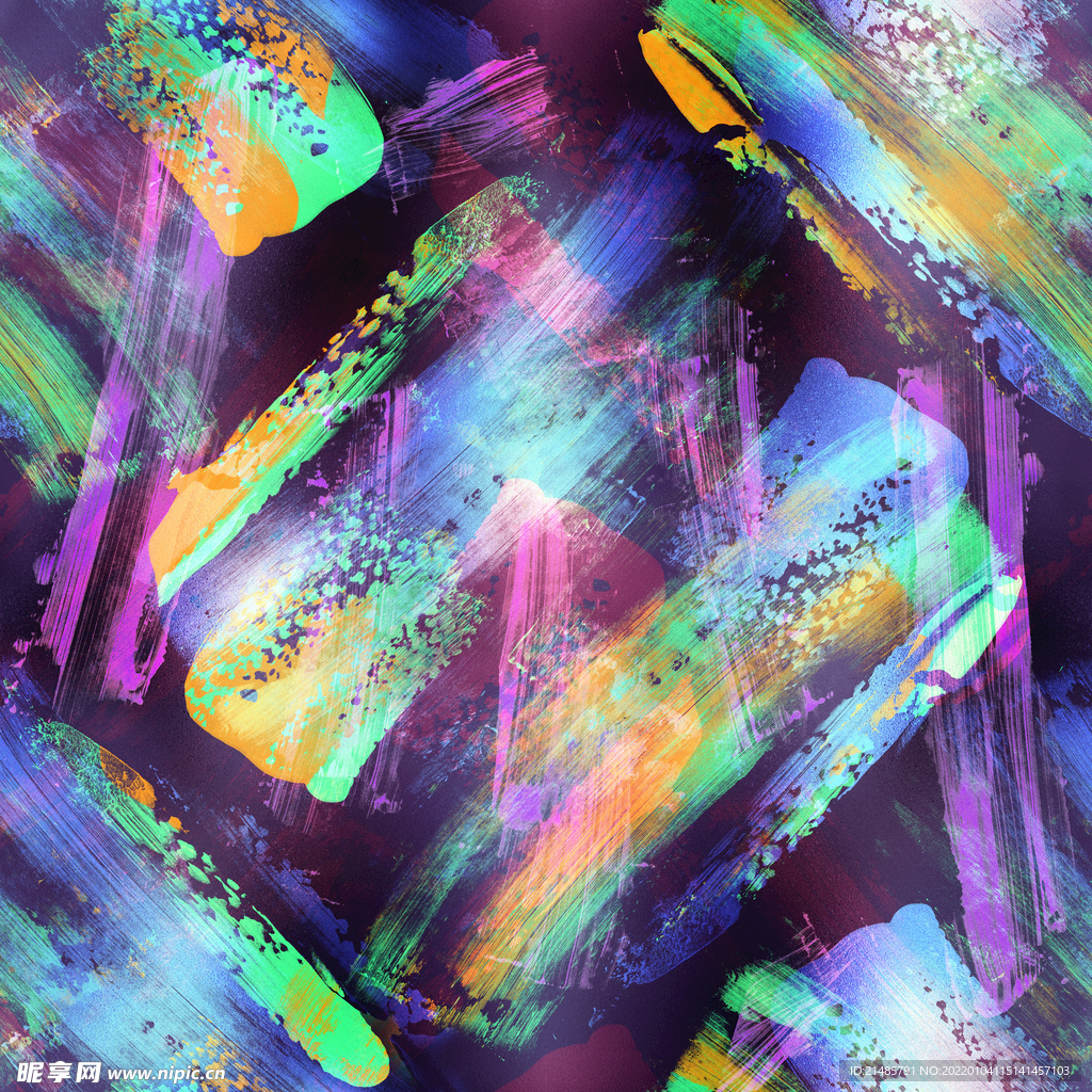 抽象油画
