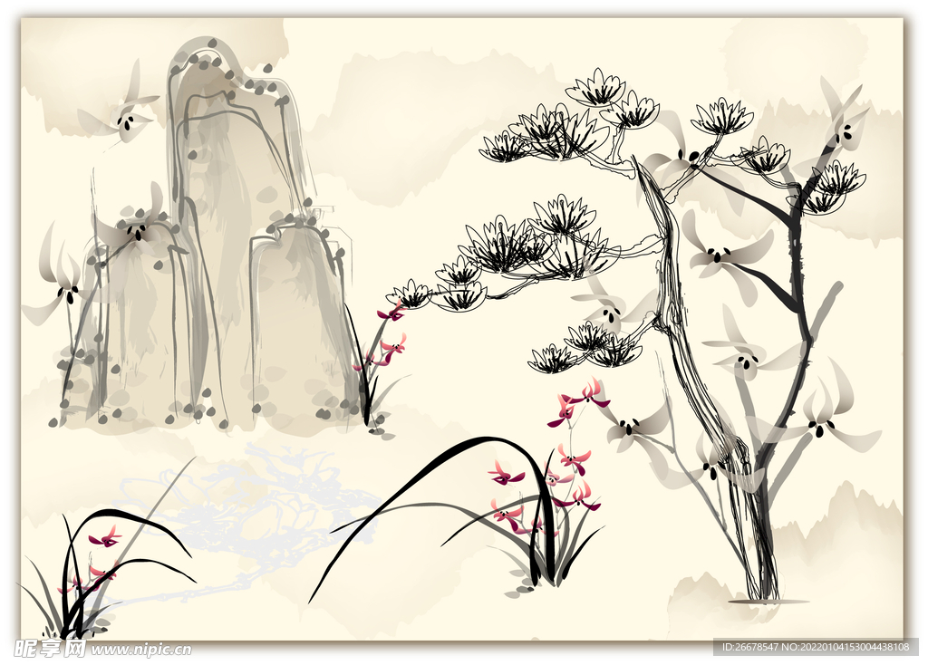 国风山水画