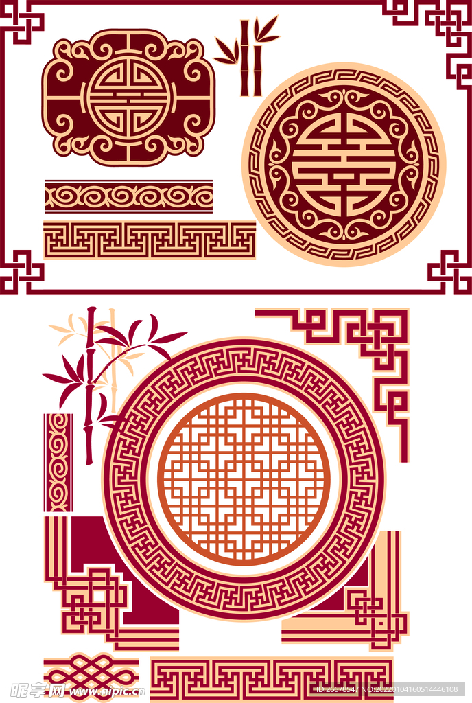 中式古典花纹
