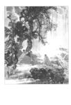白描山水人物