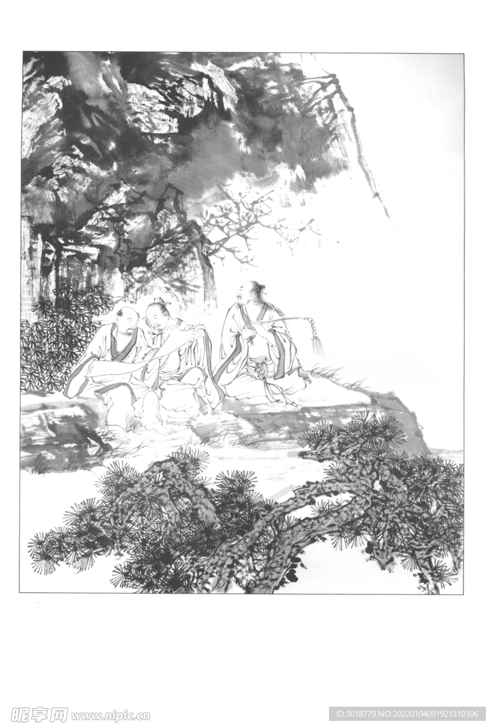 山水画 