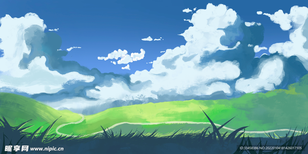 风景插画