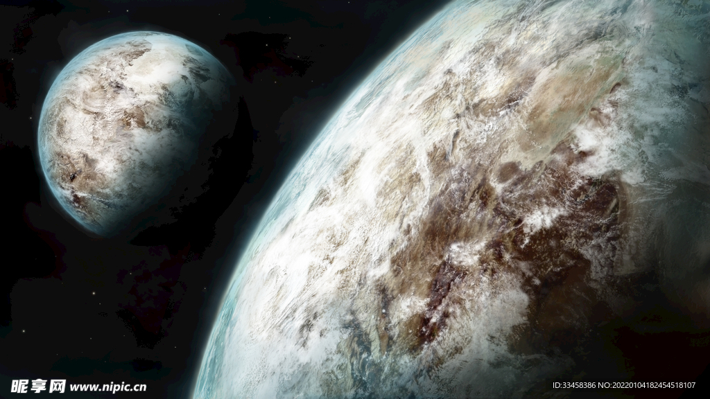 行星 空间 4K高清壁纸