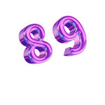 酸性数字89 