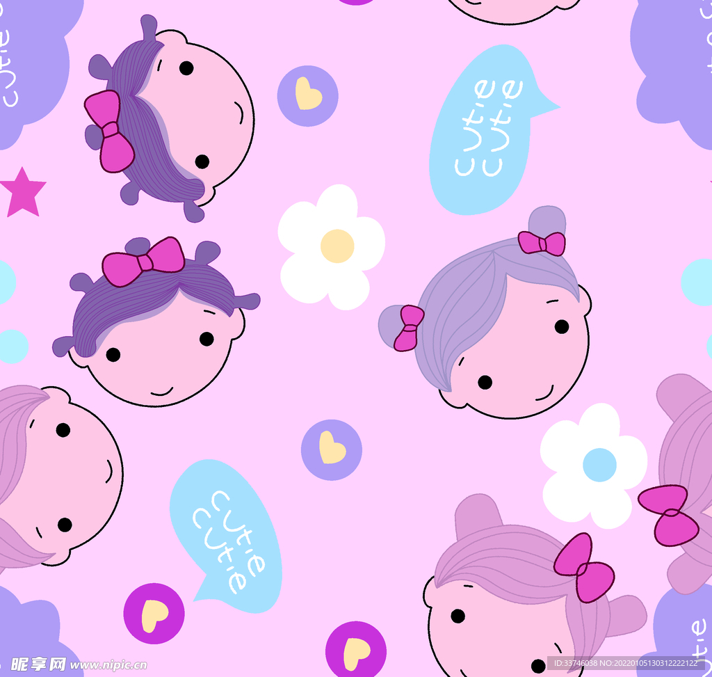 动漫小女孩