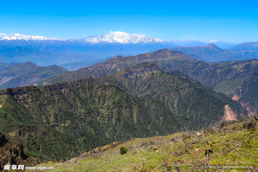 牛背山  风光