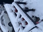 雪后消防栓
