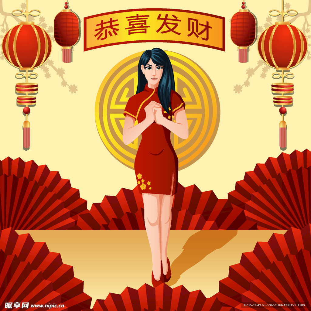 新年背景  
