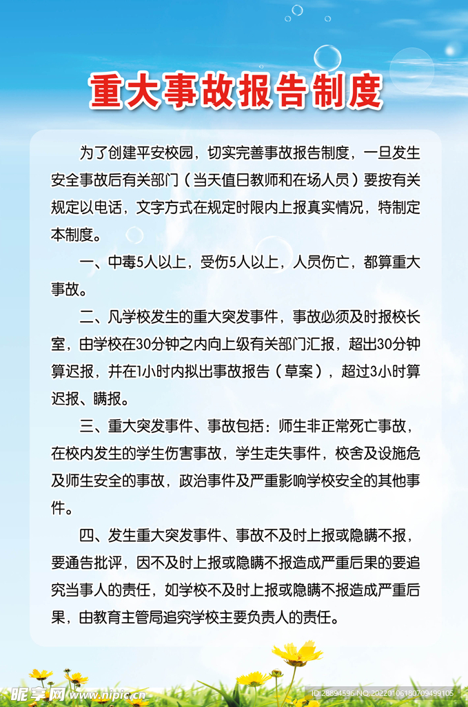 制度牌