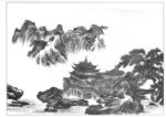 山水画  
