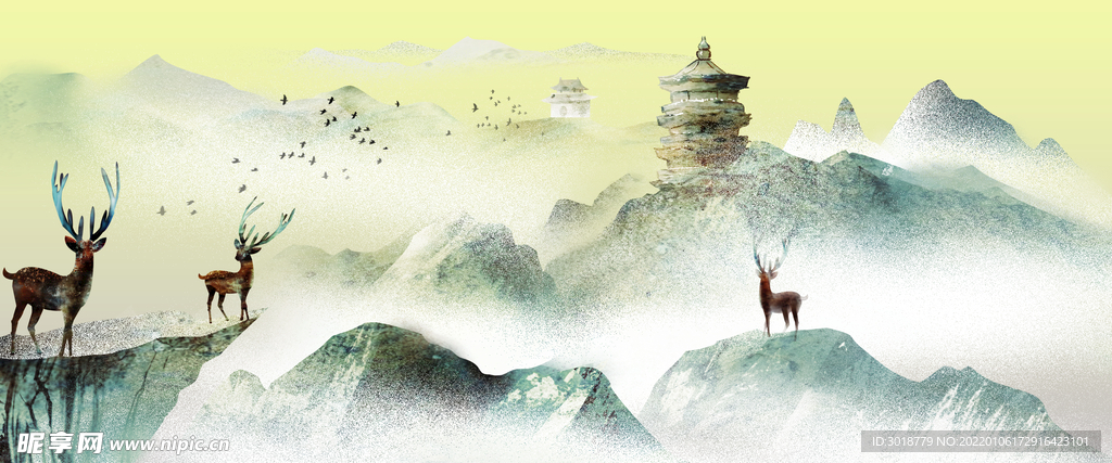 水墨山水