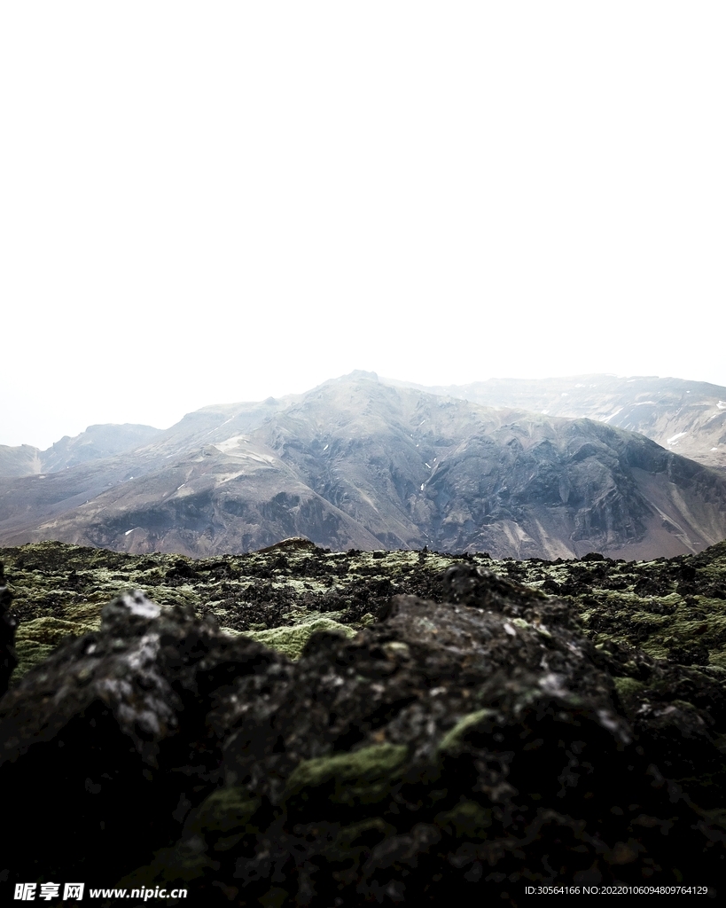 山峰山脉自然景观背景素材