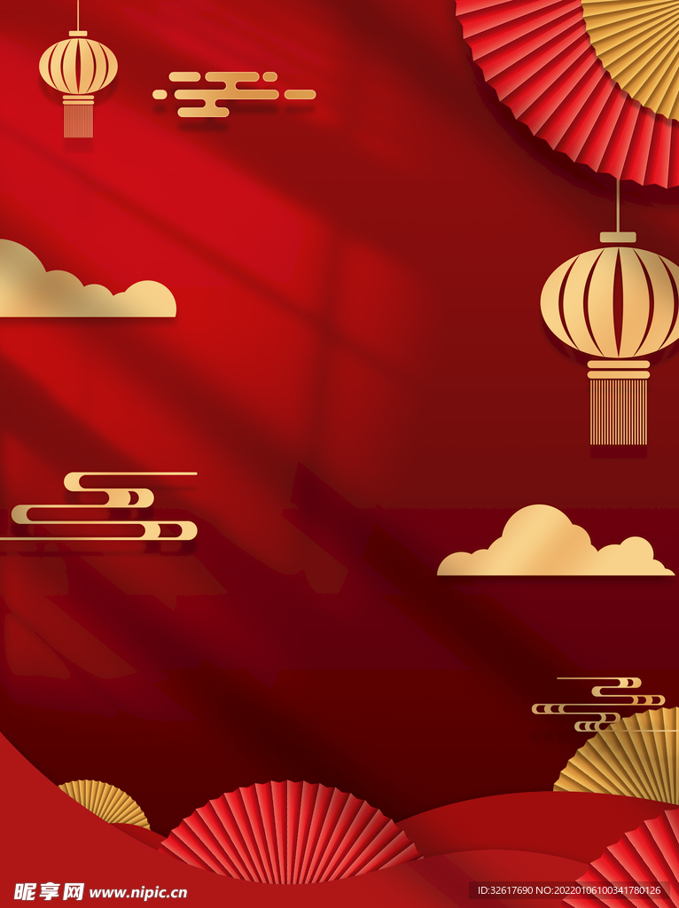 新年元素背景