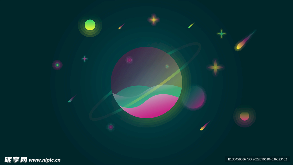 极简主义 简单的背景 星星 彗