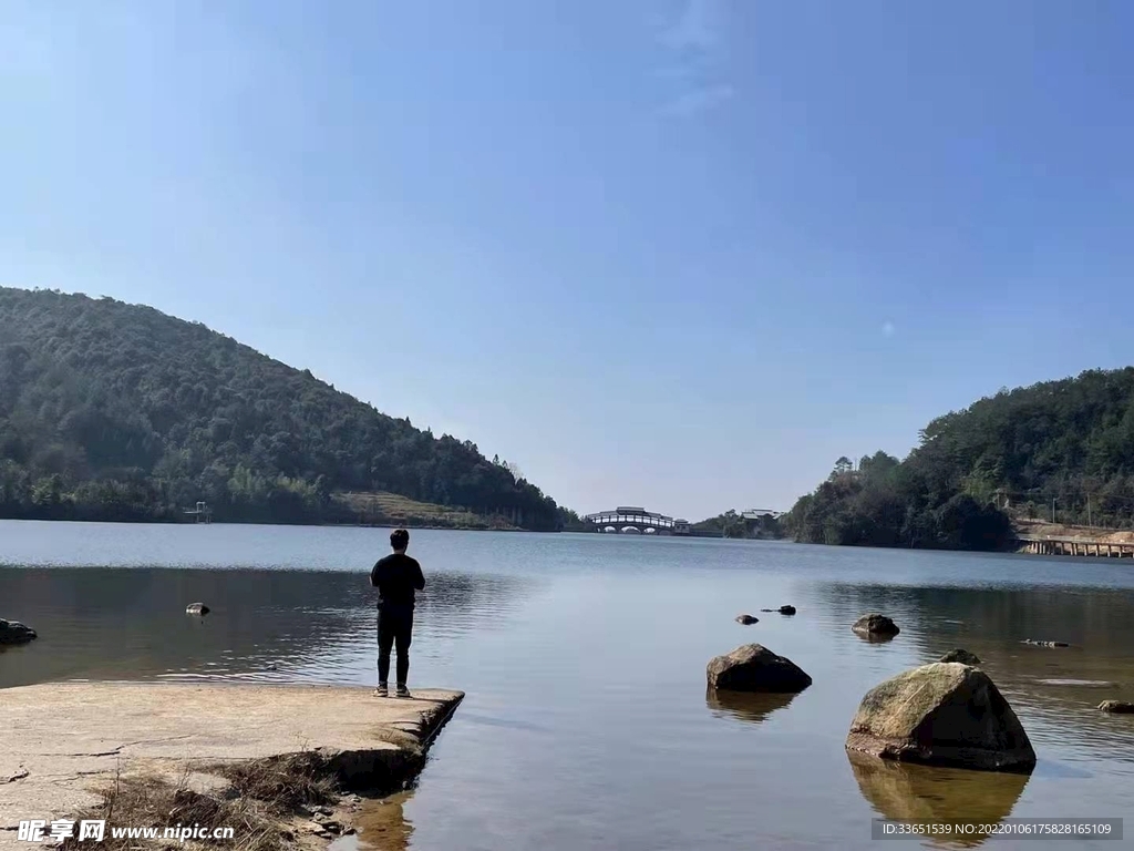 山间摄影