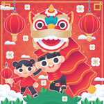   新年背景 