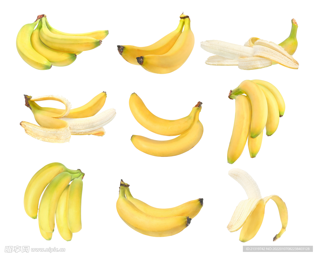 香蕉摄影素材
