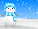 雪人 雪 雪花 冬天 圣诞节新