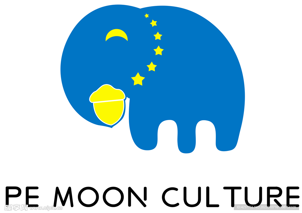 大象烘焙商店logo标志