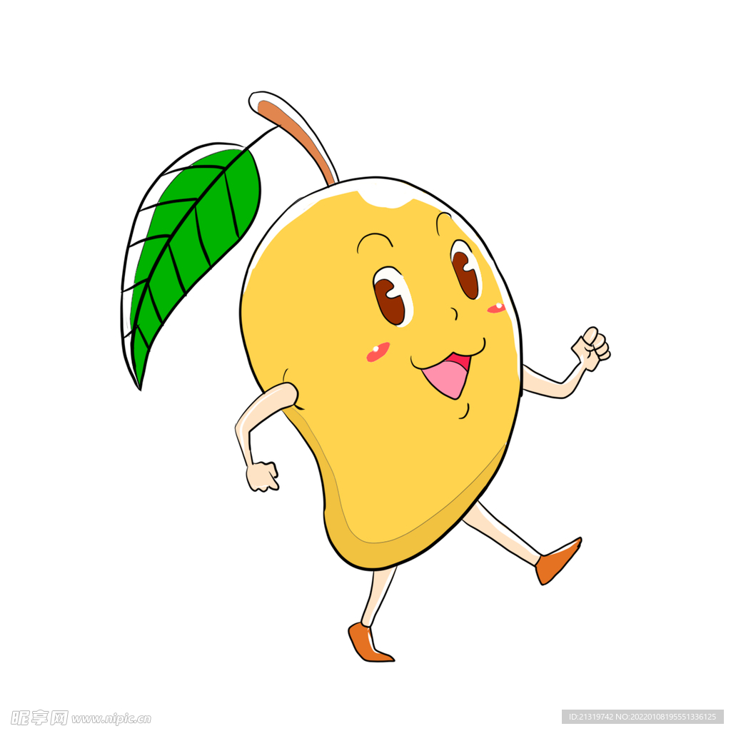 卡通手绘芒果