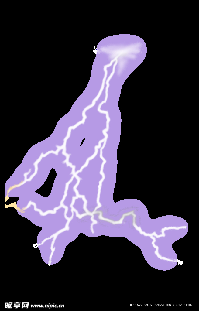 闪电 png 打雷 霹雳 恐怖