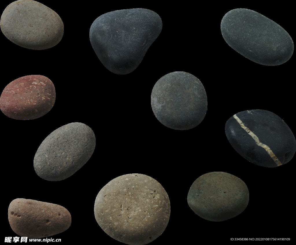 石头 png 硬块 黑不溜秋 
