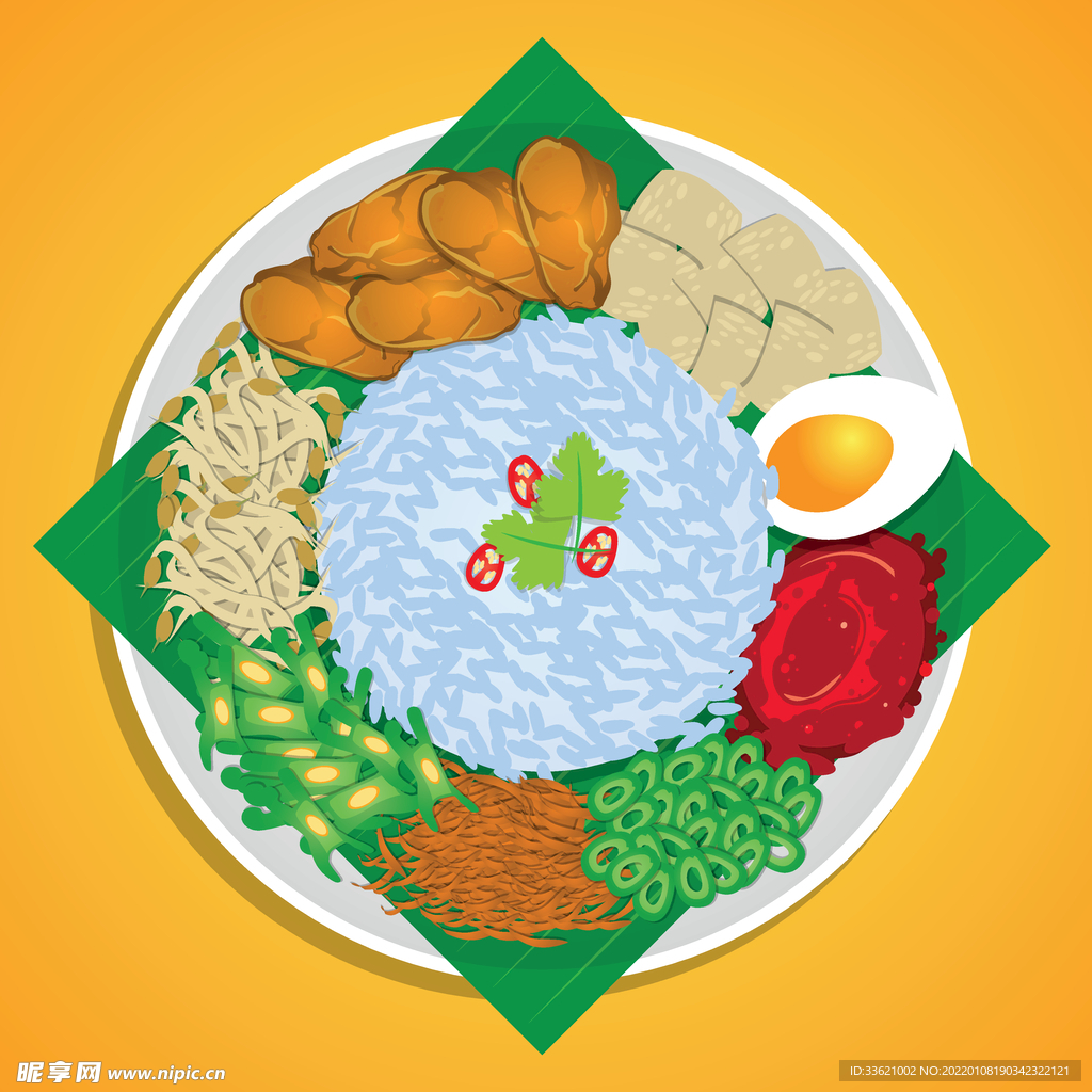 食物插画 