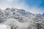 安徽黄山雪景 