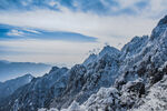 安徽黄山雪景 