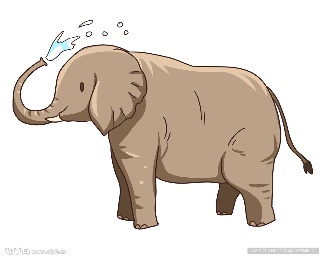 大象插画