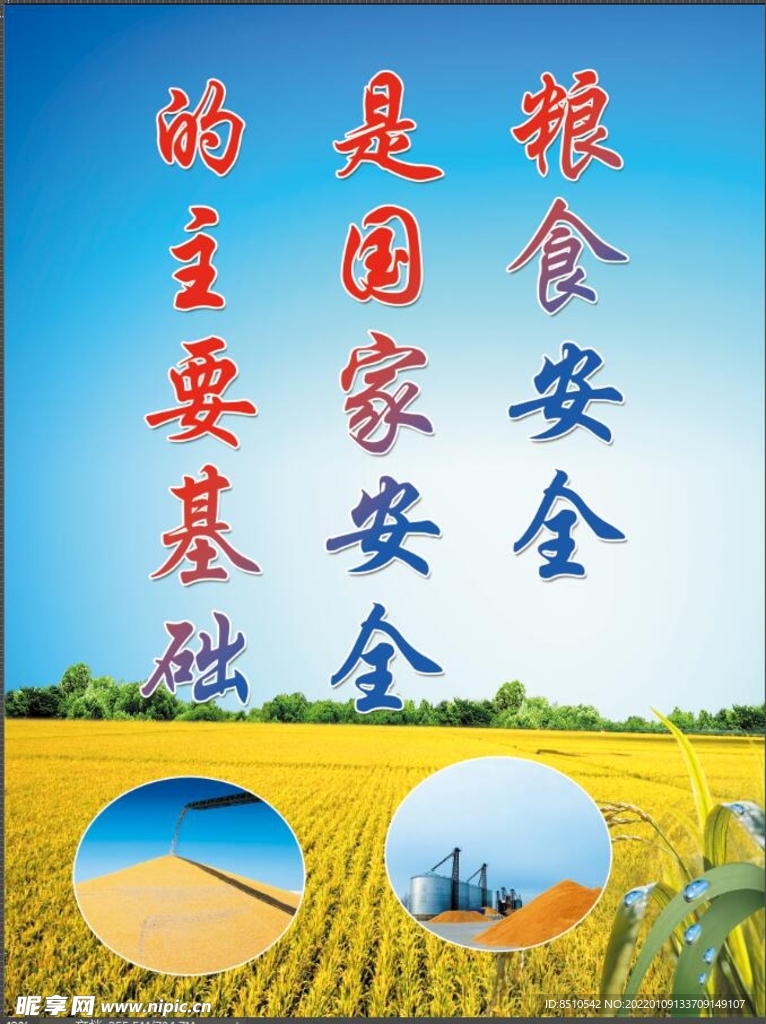 粮食安全制度牌