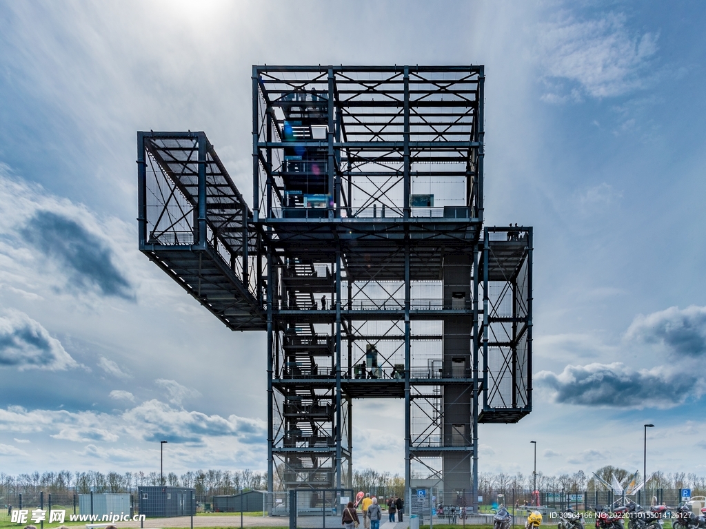 城市建筑空间背景素材