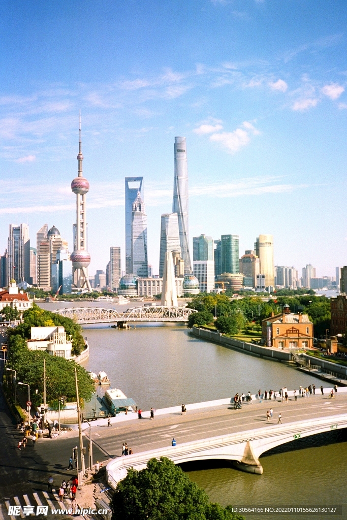 城市大桥旅游景观背景素材