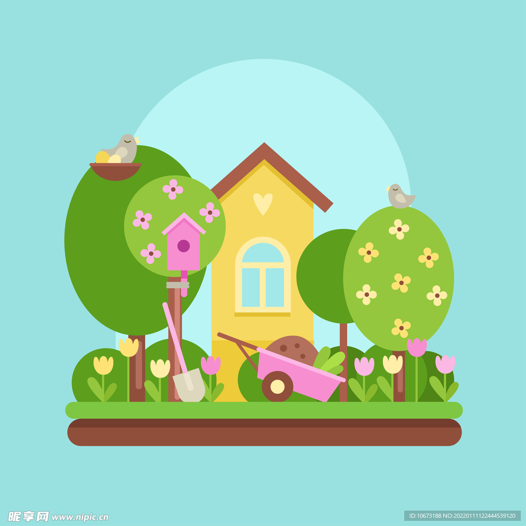 春天背景 