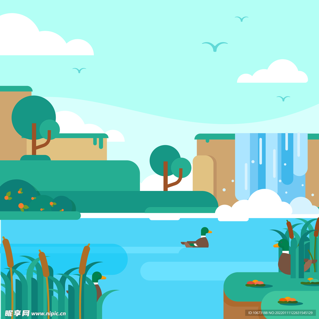 春天背景 