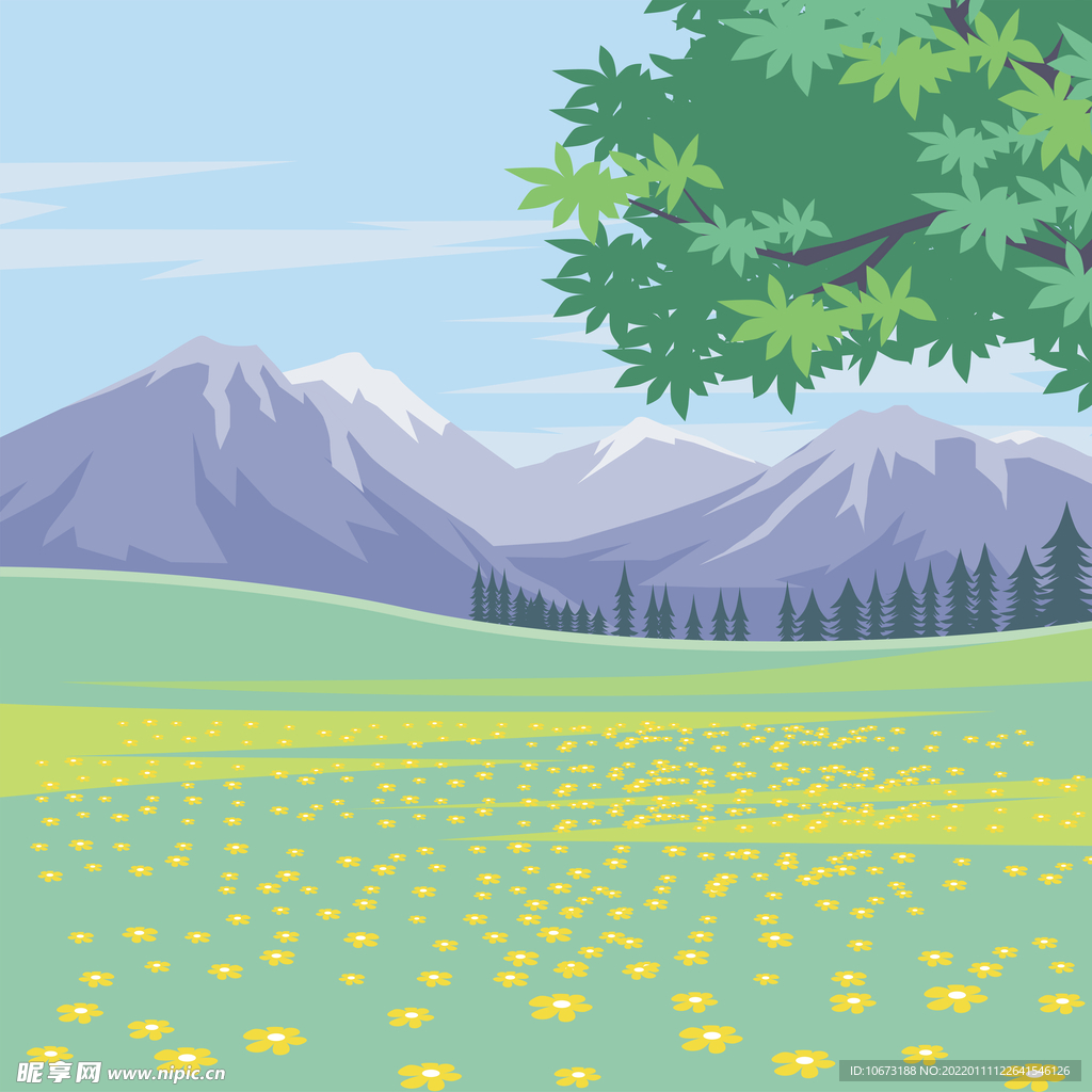 春天背景