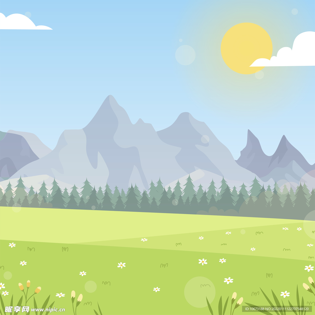 春天背景