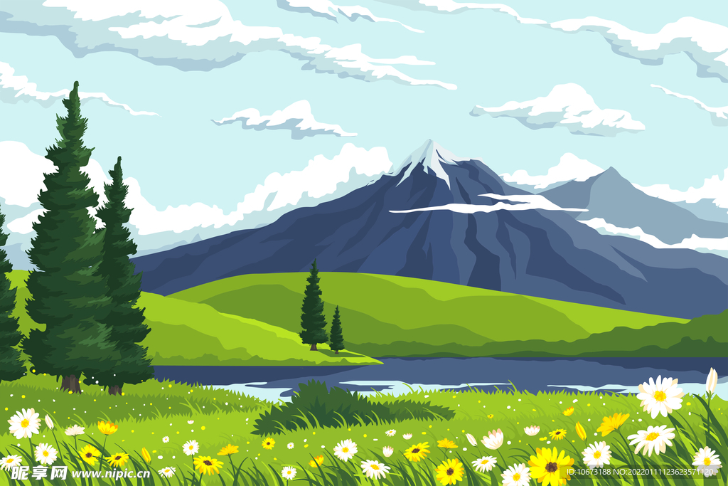 春天背景