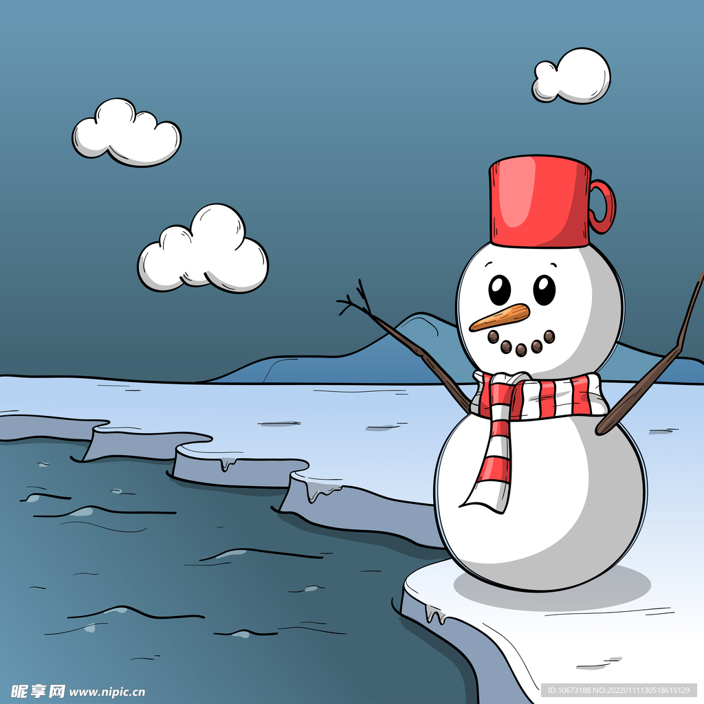 冬天背景 
