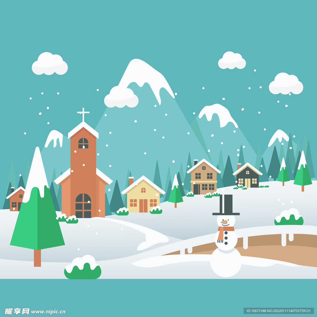 冬天背景